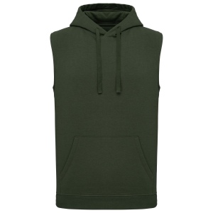 Sweat-shirt à capuche sans manches unisexe 5