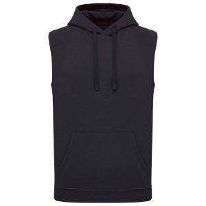 Sweat-shirt à capuche sans manches unisexe 3