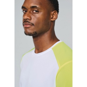 T-shirt de sport écoresponsable bicolore homme 7