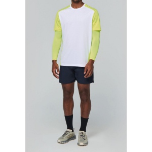 T-shirt de sport écoresponsable bicolore homme 11