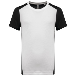 T-shirt de sport écoresponsable bicolore homme 2