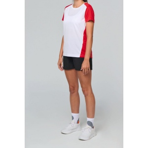 T-shirt de sport écoresponsable bicolore femme 9