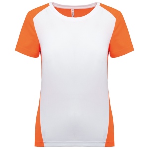 T-shirt de sport écoresponsable bicolore femme 3