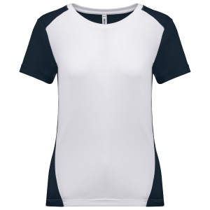 T-shirt de sport écoresponsable bicolore femme 5
