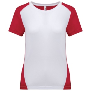 T-shirt de sport écoresponsable bicolore femme 6