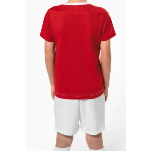 T-shirt de sport écoresponsable bicolore enfant 18
