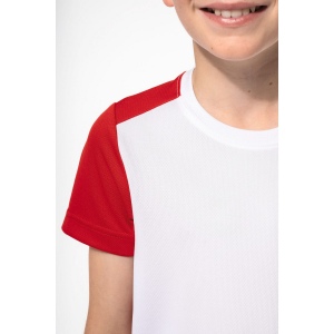 T-shirt de sport écoresponsable bicolore enfant 13