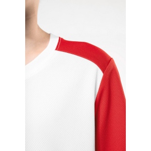 T-shirt de sport écoresponsable bicolore enfant 15