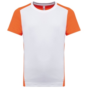 T-shirt de sport écoresponsable bicolore enfant 3