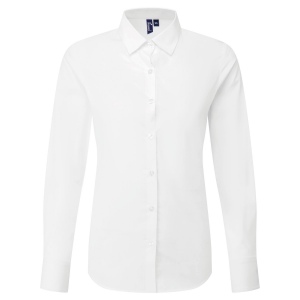 Chemise popeline RECYCLIGHT à manches longues pour femme 3