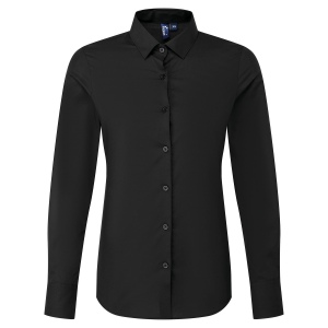 Chemise popeline RECYCLIGHT à manches longues pour femme 2