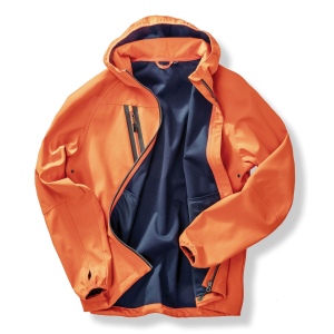 Veste Softshell 3 couches recyclée à capuche unisexe 4