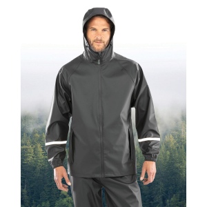 Veste imperméable Prism PU avec bandes réfléchissantes 4