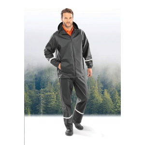 Veste imperméable Prism PU avec bandes réfléchissantes 6