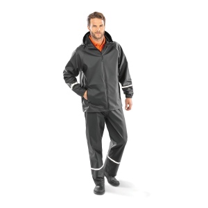 Veste imperméable Prism PU avec bandes réfléchissantes 7