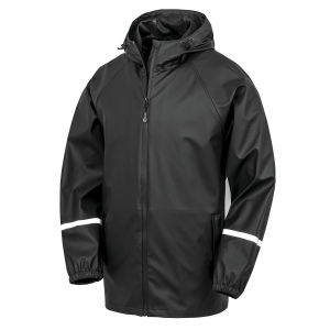 Veste imperméable Prism PU avec bandes réfléchissantes 2