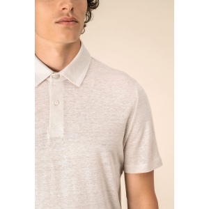Polo en lin homme 9