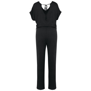 Combinaison en maille manches courtes en lin femme 10