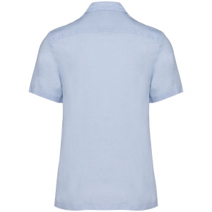Chemise à col bowling en lin homme 11
