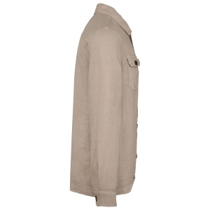 Surchemise délavée en lin homme 13