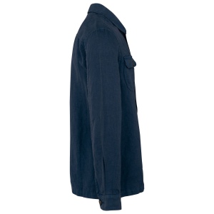 Surchemise délavée en lin homme 14