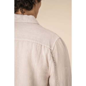 Surchemise délavée en lin homme 9