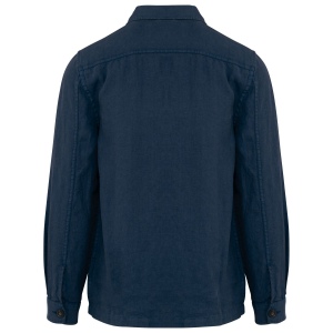 Surchemise délavée en lin homme 12