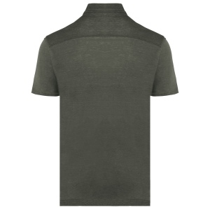 Chemise à manches courtes en lin homme 13