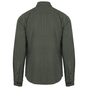 Surchemise écoresponsable délavée en velours côtelé homme 15