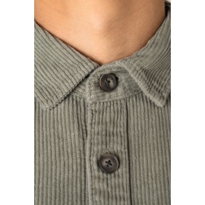 Surchemise écoresponsable délavée en velours côtelé homme 9