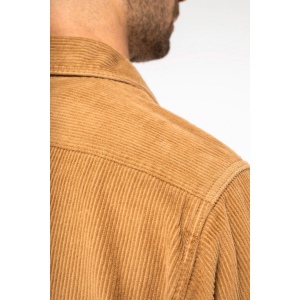 Surchemise écoresponsable délavée en velours côtelé homme 11