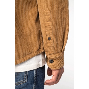 Surchemise écoresponsable délavée en velours côtelé homme 12