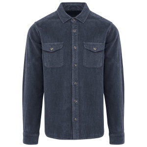 Surchemise écoresponsable délavée en velours côtelé homme 3