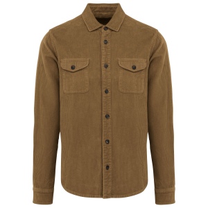 Surchemise écoresponsable délavée en velours côtelé homme 2
