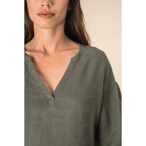 Blouse en lin femme 8