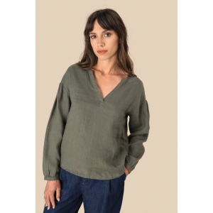 Blouse en lin femme