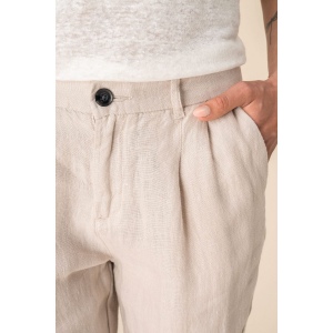 Pantalon en lin femme 8
