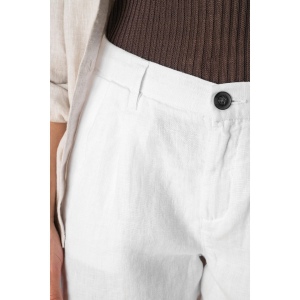 Short en lin femme 9