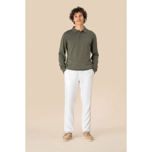 Pantalon délavé en lin homme 5