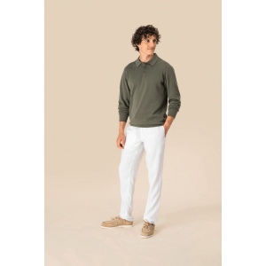 Pantalon délavé en lin homme 6