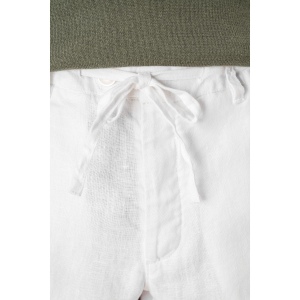 Pantalon délavé en lin homme 9