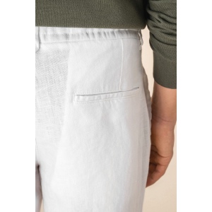 Pantalon délavé en lin homme 11