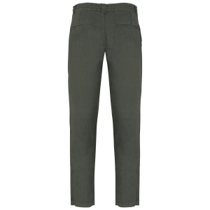Pantalon délavé en lin homme 13