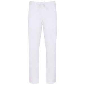 Pantalon délavé en lin homme 4