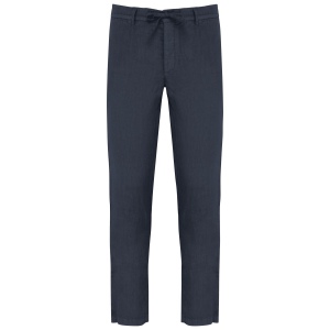 Pantalon délavé en lin homme 2