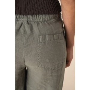 Pantalon délavé en lin femme 11