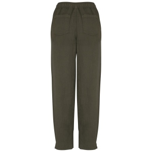 Pantalon délavé en lin femme 13
