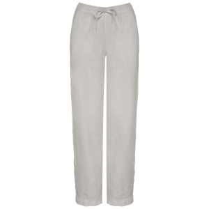 Pantalon délavé en lin femme 4