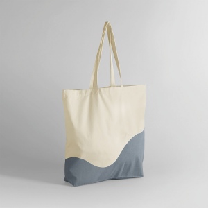 Sac fourre-tout organique à imprimé tourbillon 10