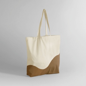 Sac fourre-tout organique à imprimé tourbillon 4